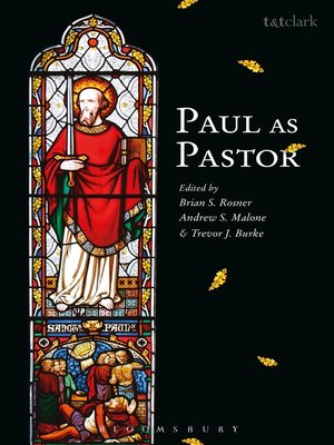 cover image of Paul as Pastor